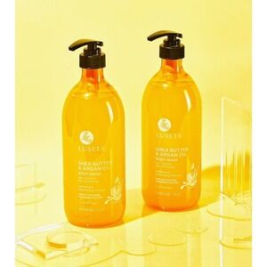 2 Pack Of Luseta Shea Butter & Argan Oil Body Wash